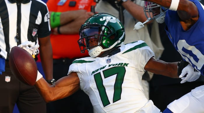 New York Jets wide receiver Garrett Wilson